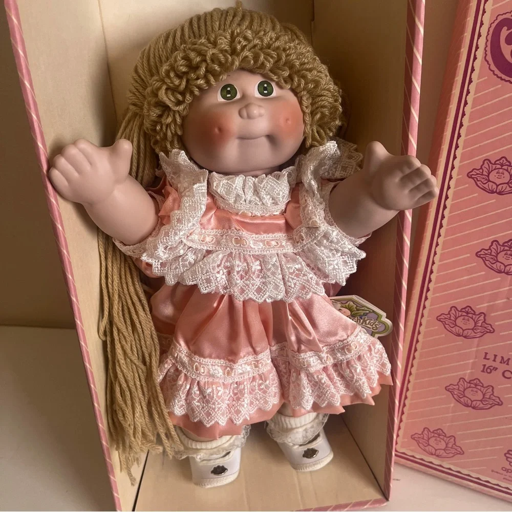 1984 Applause Cabbage Patch Kids 16" Porcelain Doll Jessica Louise Original Box💖 - Picture 5 of 16